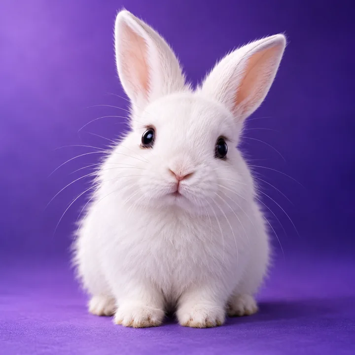 Rabbit portrait
